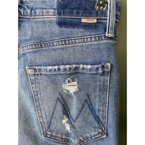 MOTHER Superior Jeans Womens Sz 26 Rider Ankle Far Beyond The Sky Casual Pants - Picture 5 of 12